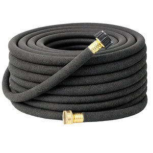 STYDDI Gummi-Bewässerungsschlauch 1/2 Zoll x 50 Fuß, Hochleistungs-Wasserschlauch für Garten, Gemüsebeete, Rasen & Pflanzen - Product Image 1
