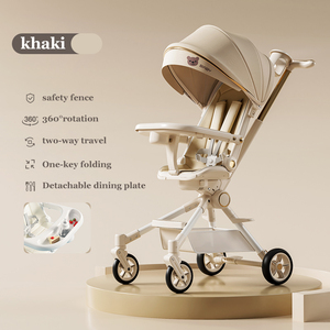 Ghế xe đẩy em bé chất lượng cao, điều chỉnh được, nhiều tùy chọn màu sắc, có thể gấp gọn, đa chức năng - Product Image 5