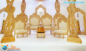 Mandap abierto de estilo indio para boda, Mandap abierto de estilo moderno para ceremonia de boda india - Product Image 5