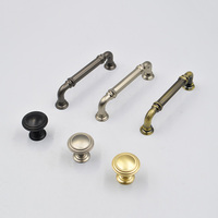 HONGHUI-brosse en Nickel pour décoration de meubles, poignées et boutons pour armoire, poignée de traction pour meubles