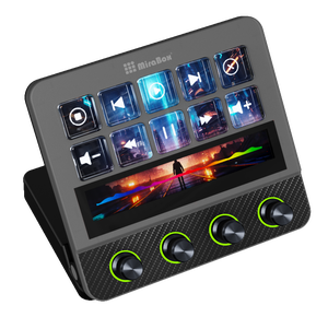 N4 <span class=keywords><strong>Pro</strong></span> RGB Stream Deck พร้อมหน้าจอสัมผัส ปุ่มควบคุม และฮับ USB - Product Image 1