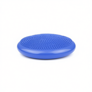 Tapis d'équilibre bleu de 33 cm, demi-ballon pour une meilleure stabilité et un entraînement de l'équilibre - Product Image 1