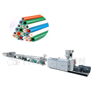 Faygo union 20-63mm double pipe production line with belling machine for making plastic pvc pipe