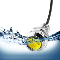 YEL3 Voiture Eagle Eye Led En Alliage D'aluminium 3 Couleurs Led Eagle Eye Lumières 12V Parking Signal Lampes