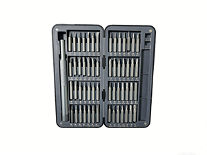 Juego de Destornilladores Manuales para el Hogar - 56 Piezas, Puntas Multifuncionales para Reparar Computadoras, Teléfonos Móviles y Relojes - Product Image 1