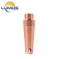LUMOSLASER Qilin Type-D M10 Buse de soudage laser à interstice étroit avec débit de gaz précis et coupelle de protection en cuivre pour torche de soudage continu