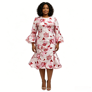 Nouvelles Robes de Luxe 3XL pour Femmes, en Lin, pour Invitées de Mariage et Cérémonies Religieuses, pour Femmes Noires - Product Image 2