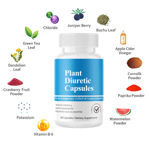 Capsules diurétiques végétales : Complément à base de thé vert et canneberge pour le contrôle du poids, la régulation de la rétention <span class=keywords><strong>d</strong></span>'<span class=keywords><strong>eau</strong></span> et des transit intestinal régulier - Product Image 2