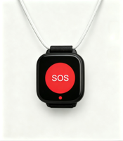 Pulsera BLE al por Mayor, NRF54L15 BLE6.0, Rastreador IOT, Botón de Emergencia SOS
