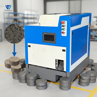 Presse compacteuse industrielle pour ferraille, acier, cuivre, aluminium et copeaux métalliques – Machine de briquetage