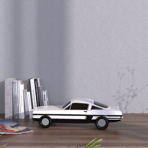 Benutzer definierte handgemachte dekorative Neuheit Küchen geschirr Porzellan Vintage Retro-Version Limousine Auto Figur Container Keramik Vorrats glas - Product Image 4