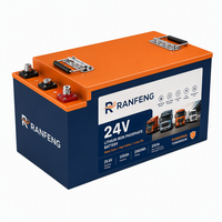 Paket Baterai LiFePO4 24V 200Ah untuk Truk, Starter Mesin, AC Parkir, Daya Starter, Siklus Dalam, 4000 Siklus
