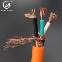 Cable de Alimentación de Grado Audiófilo YIVO XSSH, Estructura de Núcleo Compuesto con Conductores de Cobre Puro OFC para Amplificador, Altavoz, OEM Personalizado
