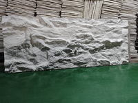 Revêtement mural en pierre artificielle Bevitch, résistant au feu et à la corrosion, pour extérieur, grand format, style moderne, imitation galets, 1600*870mm