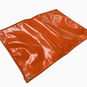 Tear-Resistant, PVC TARPAULIN <b>Waterproof</b>, Flame Retardant Tarps Heavy Duty durable <b>waterproof</b> wind resistant fabric <b>material</b> - Product Image 4