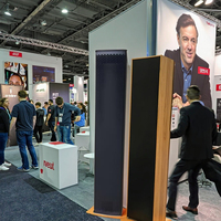 Altavoces profesionales VT904 Business Column con imán de neodimio Impedancia de 8Ohm para presentaciones y megafonía
