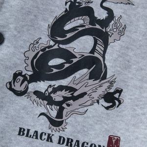 Chaqueta Varsity Personalizada para Hombre, Estilo Retro con Parches, Bordado de Dragón, Resistente al Viento, Ecológica, Estilo Urbano, Casual de Primavera - Product Image 3