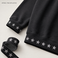 Bande élastique en nylon douce et colorée avec logo personnalisé, jacquard à fil argenté pour lingerie féminine, sous-vêtements masculins et bandeaux