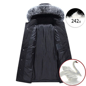 Manteaux en duvet de canard blanc pour hommes, vestes d'hiver pour hommes 2023, manteau en duvet chauffant Incrassation, vêtements de marque Parker pour hommes, Montclair - Product Image 3