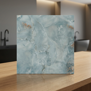 Modern Factory 600x600mm Blanco Pulido Porcelana Azulejos de cerámica Interior Mate 20mm Aislamiento térmico Acentos de baño - Product Image 1