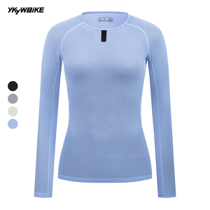 <span class=keywords><strong>Camiseta</strong></span> <span class=keywords><strong>Interior</strong></span> de <span class=keywords><strong>Ciclismo</strong></span> para <span class=keywords><strong>Mujer</strong></span> YKYWBIKE, Manga Larga, Secado Rápido, Transpirable, <span class=keywords><strong>Camiseta</strong></span> <span class=keywords><strong>Interior</strong></span> Completa para Bicicleta de Carretera - Product Image 6