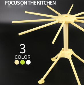 Pieghevole 10 bracci di plastica stendino per Pasta ripiegabile per Spaghetti freschi stendino per tagliatelle per cucina attrezzi per Pasta fatti <span class=keywords><strong>in</strong></span> <span class=keywords><strong>casa</strong></span> - Product Image 4