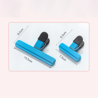 K377 10 pièces Clips alimentaires en plastique pour réfrigérateur avec joint hermétique, clips robustes pour sacs de conservation des aliments