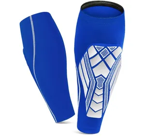 Capa de proteção para perna de futebol antiderrapante respirável, equipamento de proteção esportiva para perna de futebol, proteção anti-colisão