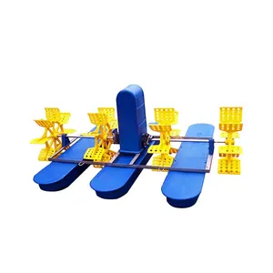 High quality floating economical fish farm paddle wheel aerator for pond