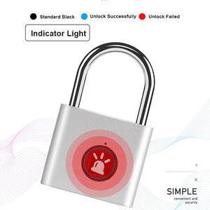 Candado con huella dactilar inteligente, dispositivo eléctrico antirrobo para puerta de equipaje, superrápido, desbloqueo sin llave - Product Image 2