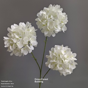 Fleurs artificielles en soie blanches pour mariage, allée de la chapelle, arrangement au sol, roses, lys, tulipes, accessoires de photographie en extérieur, décoration intérieure - Product Image 3