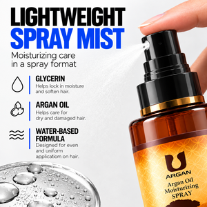 YOGI OEM Huile d'Argan Légère et Nourrissante en Spray, Spray Réparateur pour Cheveux à l'Argan, Fabricant - Product Image 1