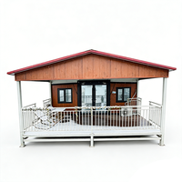 Maison conteneur de luxe professionnelle 20ft 40ft, facile à assembler, extensible, design moderne, étanche aux ouragans, pour bureau, bâtiment ou villa