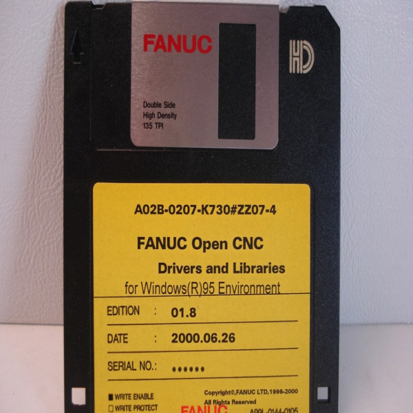 Open A02b0207k730zz074 Floppy Disk-new Industrial Control Plc New Original Automation Programmable