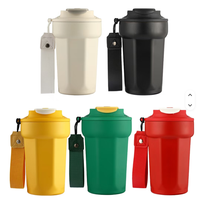 Bouteille d'eau intelligente en acier inoxydable 316 avec logo personnalisé, 450 ml, affichage LED de la température, thermos isotherme, gobelet à café, 6-12