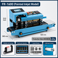 Machine de scellage horizontale automatique à bande continue avec impression de date pour sachets de thé en plastique et en aluminium