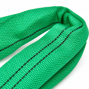 Sangle de levage souple en polyester, ronde et sans fin, personnalisée, 2 tonnes, 5 m, pour la construction, fabriquée au Vietnam - Product Image 4