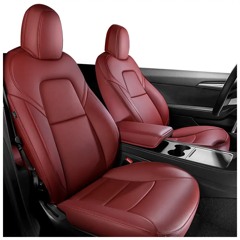 Модель Y наппа любую погоду автокресло Защитная крышка водонепроницаемый всех цветов сиденья для Tesla модели Y
