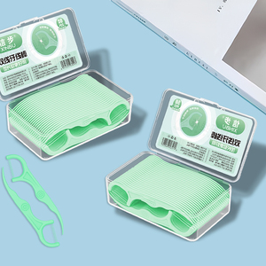 Mint Combo Dubbele Lijn Floss Bar Voor Effectieve Thuis Mondverzorging Tandheelkundige Flosser - Product Image 4