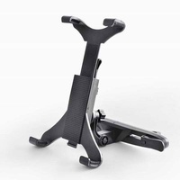 Support de tablette PC flexible imperméable, écran VCD, support universel pour téléphone portable, support d'appui-tête de voiture avec clip réglable