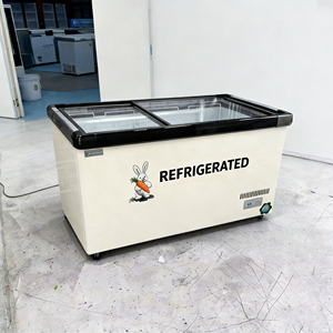 Congelador Vertical Comercial Tipo Isla, Gran Capacidad, Económico, en Oferta, para Supermercados y Pescaderías - Product Image 5