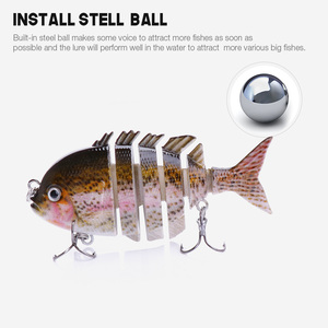 Đa Cơ Thể Phần Mini 6 Mục Câu Cá Lure 80 Mm 15G Cá Giải Quyết Sunfish Mồi Cứng Mồi <span class=keywords><strong>Rapala</strong></span> Cá - Product Image 4