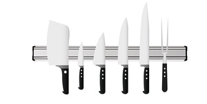 Barre magnétique <span class=keywords><strong>porte</strong></span>-<span class=keywords><strong>couteaux</strong></span> en aluminium de 18 pouces - Product Image 4