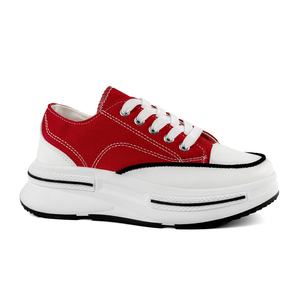 Zapatos Planos Casuales de Lona para Mujer, Estilo Moderno y a la Moda, con Suela Gruesa para Caminar - Product Image 4