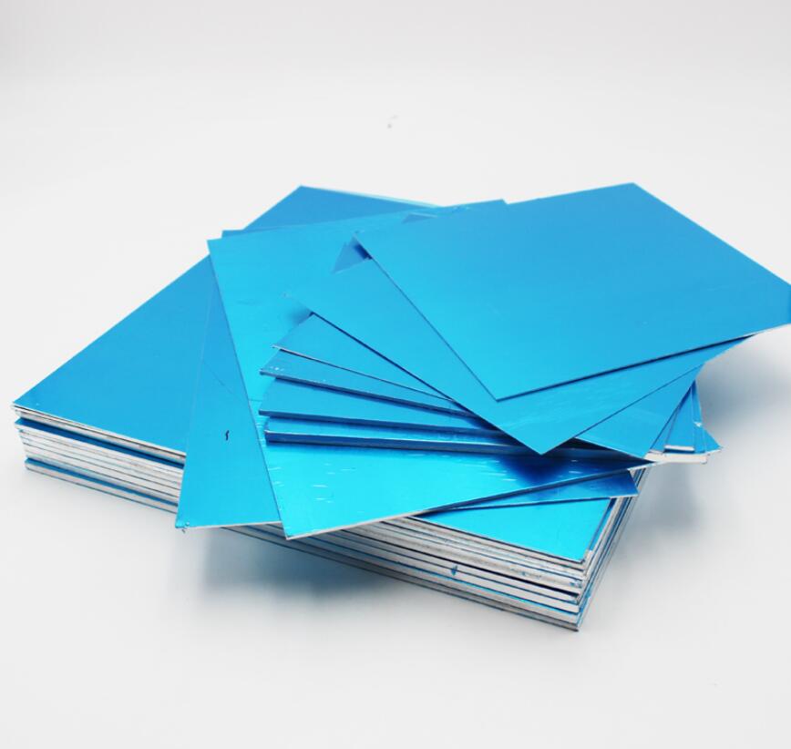 Хорошая цена 100*100 200*300 алюминиевая пластина DIY Материал лазеры режущая рама металлическая пластина толщина 1 мм