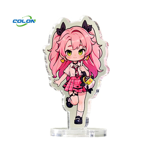 Customized Promotion Acrylic Crafts Souvenir Doll Sign Plastic Game Anime Cartoon Standee for Parties Gift