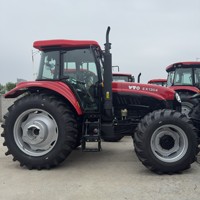 Traktor Pertanian Pompa Mesin 18 HP Gearbox Penggerak Empat Roda YTO Rotary Plough Red Nlx754 Ekspor Lintas Batas Baru