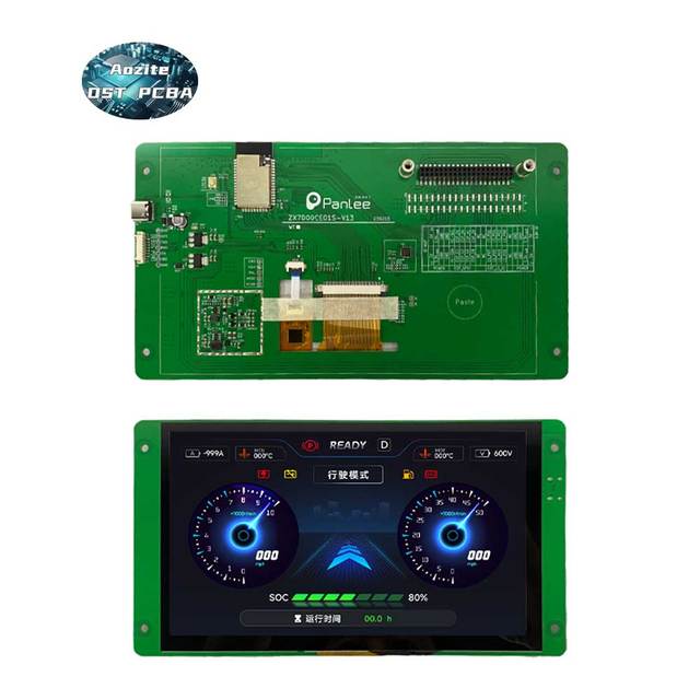 Aozite High-Resolution ESP32 Module with 7 Inch Screen Fast Response PCB & PCBA