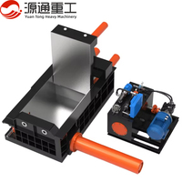 Compacteur de déchets automatique à vente chaude, presse à pneus hydraulique, compacteur de métal léger, compacteur de déchets légers