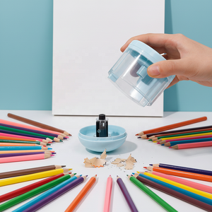 <span class=keywords><strong>Taille</strong></span>-<span class=keywords><strong>crayon</strong></span> électrique en plastique à piles HUACHI, motif licorne/<span class=keywords><strong>dinosaure</strong></span> - Product Image 3